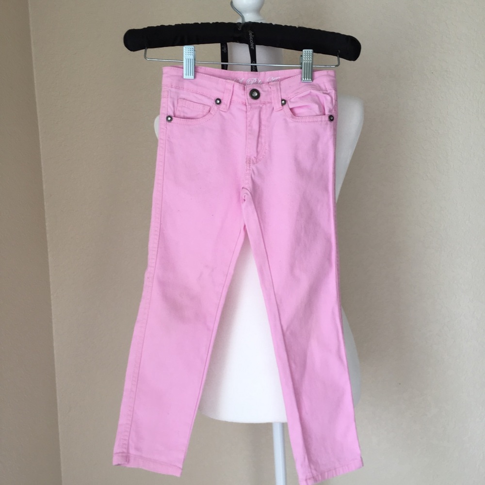 U.S. Polo Assn. Pink Skinny Jeans Embellished - 5